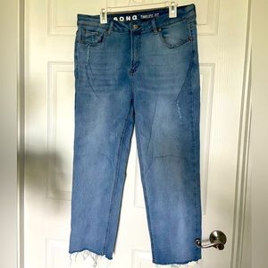 Straight Leg Stretchy Denim Jeans size 16/18